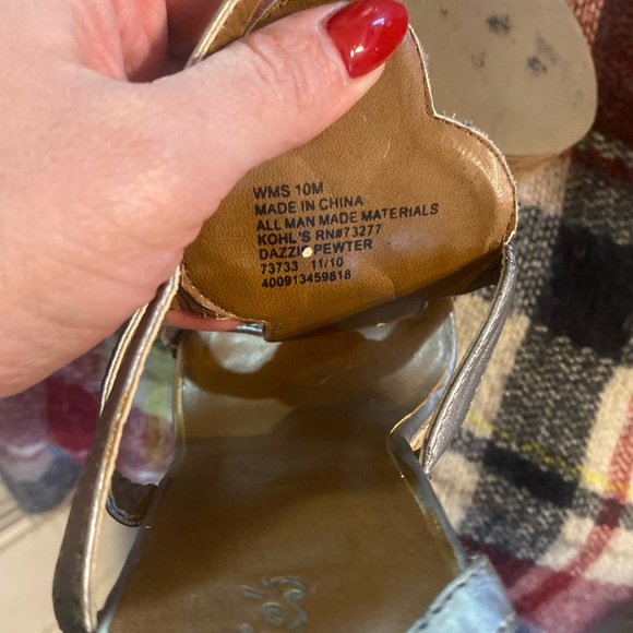 Vintage ladies Candies wedges size 10 - Picture 9 of 12